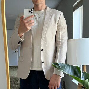 Exellent Bonobos unstructured Irish linen blazer